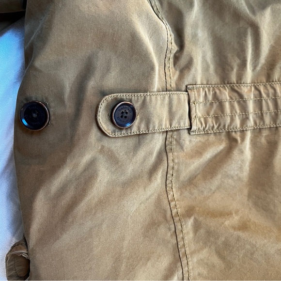 Timberland Khaki/Green 2 In 1 Parka With Removable Blue Liner, Mens Small - Picture 6 of 10